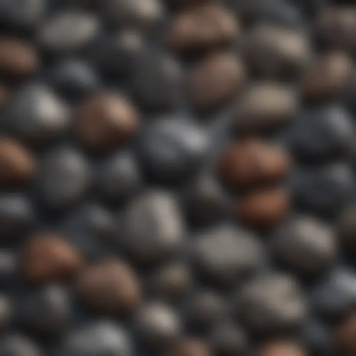 Display of various meteorite types, showcasing their diversity.