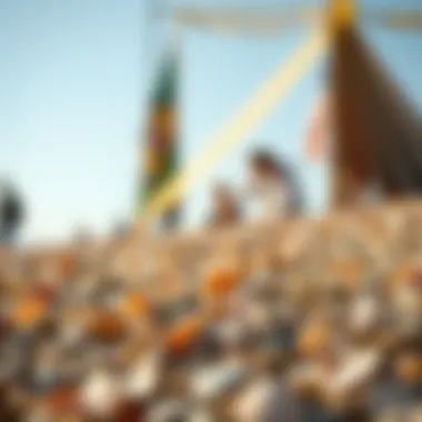 An engaging community event focused on shell seeking