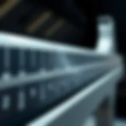 Detailed view of refractometer scale