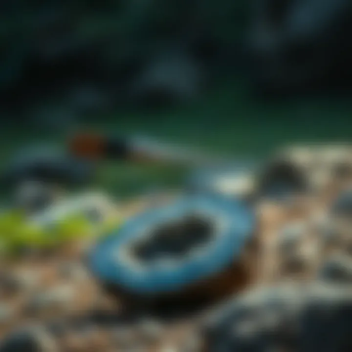 A serene outdoor scene perfect for geode hunting