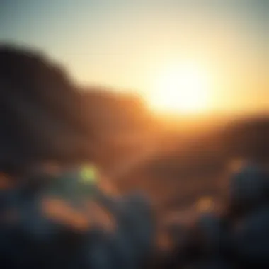 Environmental restoration efforts around a copper mining site