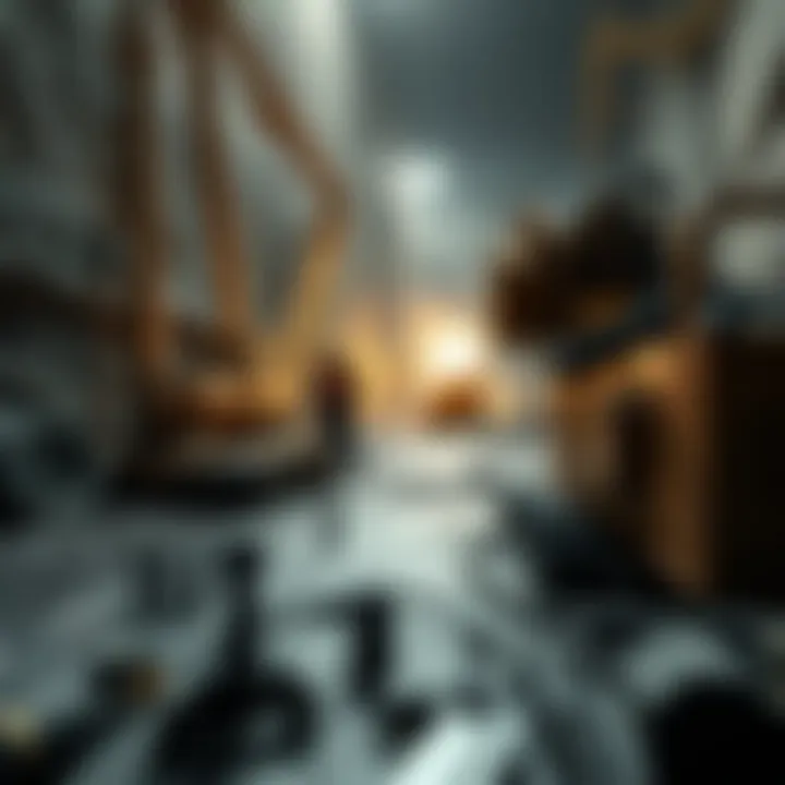 Innovative mining technology in action at a copper mine