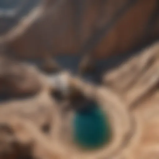 Aerial view of a mineral mine showcasing diverse terrain and extraction zones.