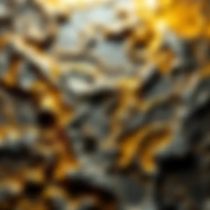Geological Map of Gold-Rich Regions Geological map highlighting gold-rich regions