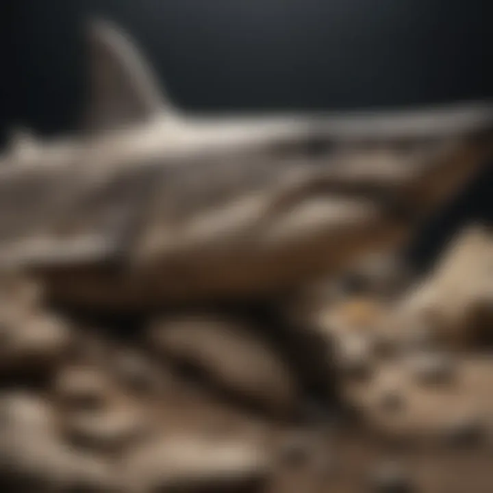 Fossil evidence highlighting the importance of prehistoric sharks in the fossil record.