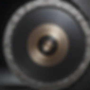 Diamond Blade for Precision Cutting Close-up of a diamond blade used in rock sawing