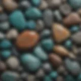 Stunning specimens of rocks that resemble turquoise in various shades.