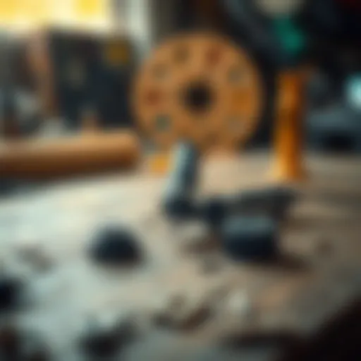 Precision and Versatility of the Dremel Tool Compact Dremel tool showcasing precision and versatility