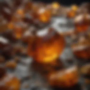 Amber Through the Ages Artistic representation of amber's historical significance