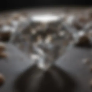 The Brilliance of Diamonds A close-up view of a diamond showcasing its brilliance and clarity.