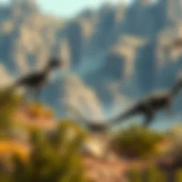 Reconstruction of the Hell Creek ecosystem with dinosaurs