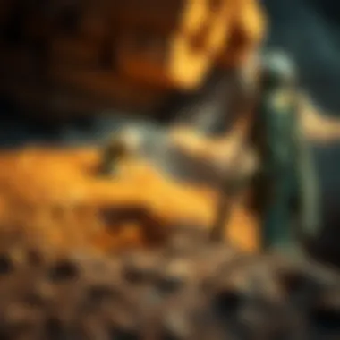 Unearthing the Giants Paleontologists conducting a dig in the Hell Creek Formation