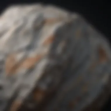 Artistic representation of granite used in sculpture, highlighting texture and craftsmanship