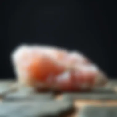 Rose Quartz: The Stone of Love Elegant rose quartz with its soft pink hue