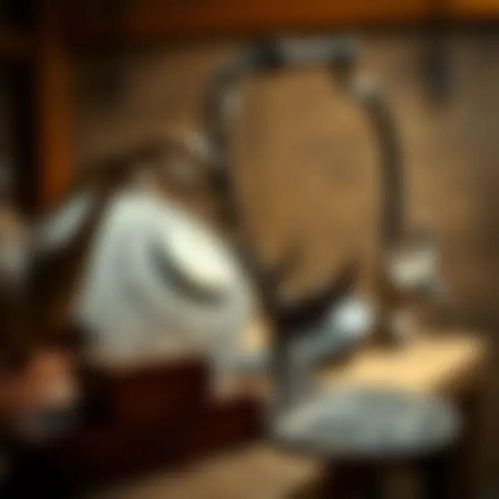 Historical artifacts made from polished iron, highlighting craftsmanship and design evolution