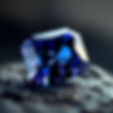 Tanzanite: The Exotic Jewel of Africa A vibrant tanzanite stone highlighting its unique color and clarity