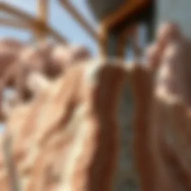 Decorative quartzite used in architecture and design