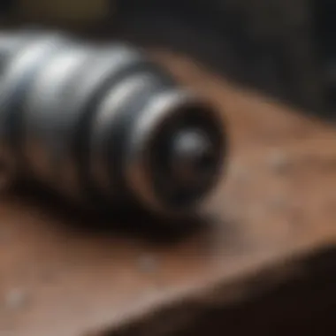Dremel tool restoring a vintage item