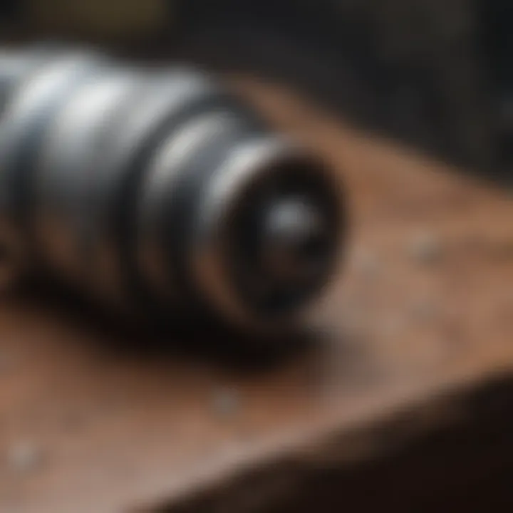 Dremel tool restoring a vintage item