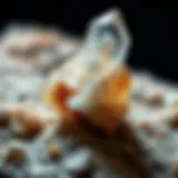 Close-up of a stunning mineral crystal formation