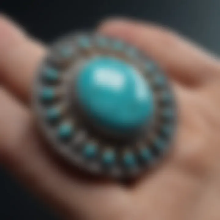 Care techniques for maintaining turquoise jewelry