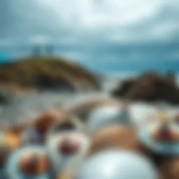 Expansive coastal vista showcasing Fort Bragg's shoreline