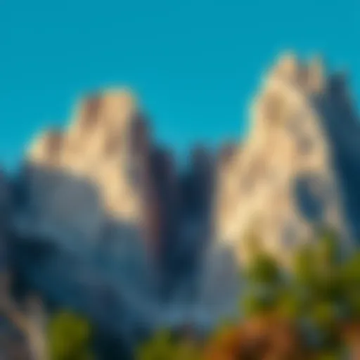A detailed view of Colorado's granite formations