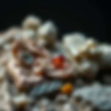 Common Copper-Bearing Minerals Illustration of common copper-bearing minerals found in various geological settings.