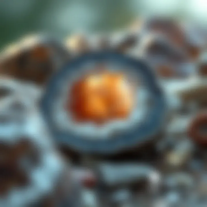 Field Guide Illustrations for Geode Identification Field guide with illustrations of geodes and rocks