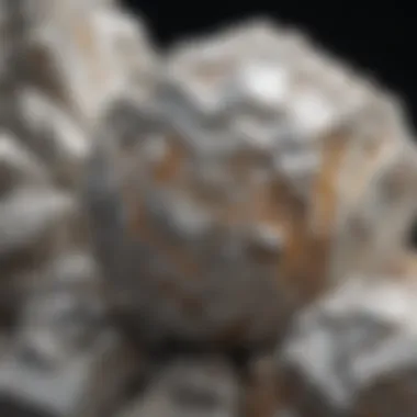 Crystalline Structure of Marble Example of marble illustrating its crystalline structure