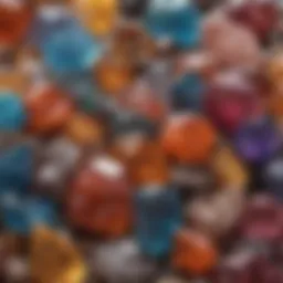 A stunning array of various crystals showcasing their vibrant colors and unique formations