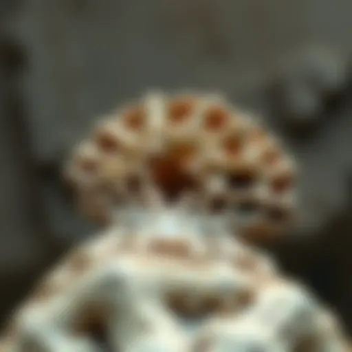 Detailed view of a Stigmaria fossil showcasing its unique structure