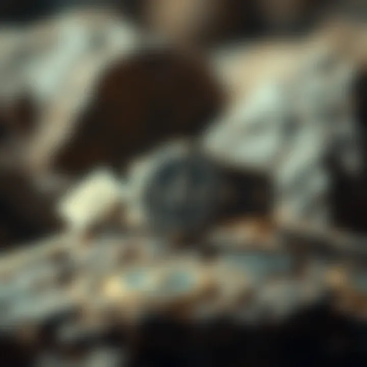 Cultural symbols represented in rock jewelry pieces