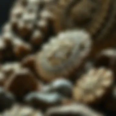 Ethically Responsible Fossil Collection Illustration of ethically responsible fossil collection