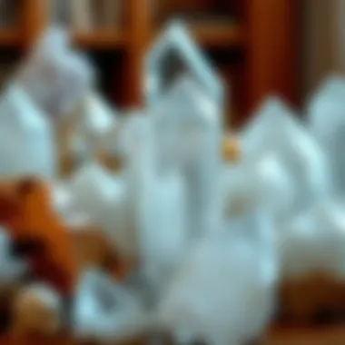 A collection of quartz specimens for collectors and investors to explore
