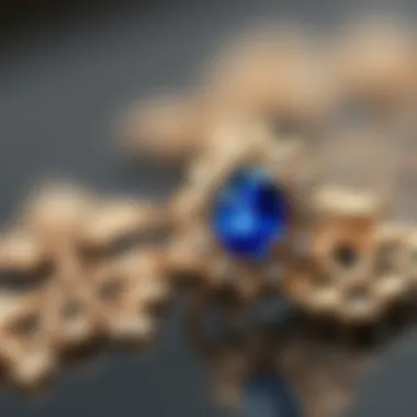 Lapis Lazuli in Fine Jewelry Lapis lazuli gemstones set in exquisite jewelry pieces, demonstrating its cultural significance.