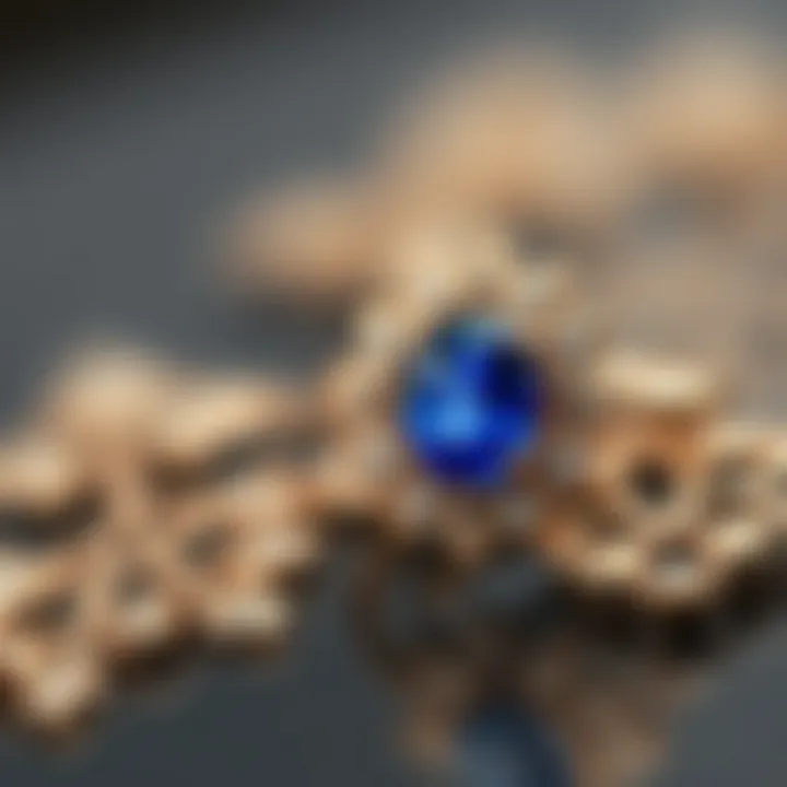 Lapis Lazuli in Fine Jewelry Lapis lazuli gemstones set in exquisite jewelry pieces, demonstrating its cultural significance.