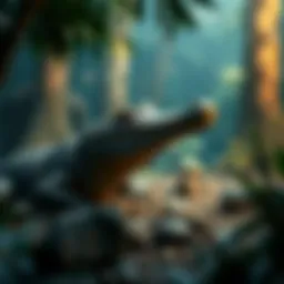 Reconstruction of the supercroc in its natural habitat