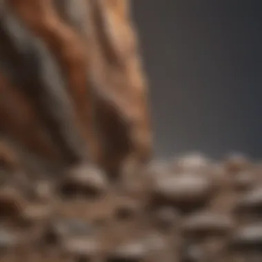 Sedimentary Rocks: A Chronicle of Past Environments Layered sedimentary rocks revealing geological history