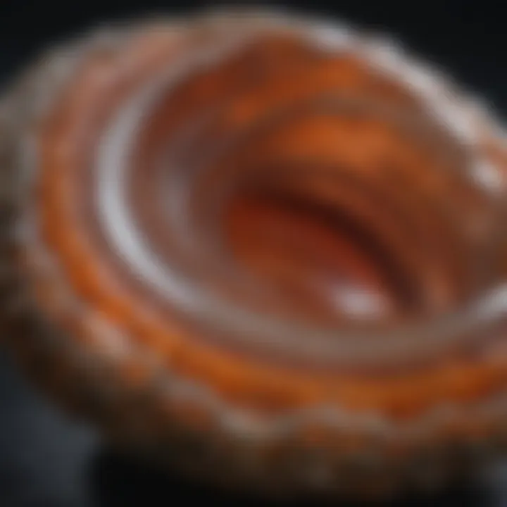 Cultural artifacts made from agate