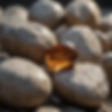 The Impact of Grit on Polished Stone Quality Close-up of polished stones showcasing grit effectiveness