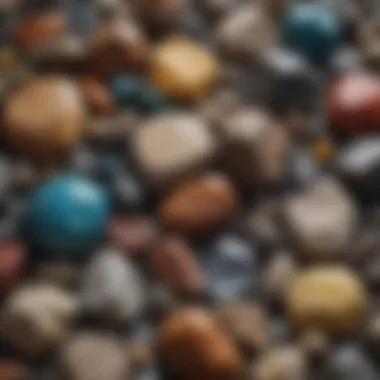 Variety of Essential Minerals An assortment of essential minerals in different colors and textures