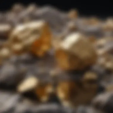 Fool's Gold vs. Real Gold: Identifying the Difference Comparison of fool's gold and real gold nuggets side by side