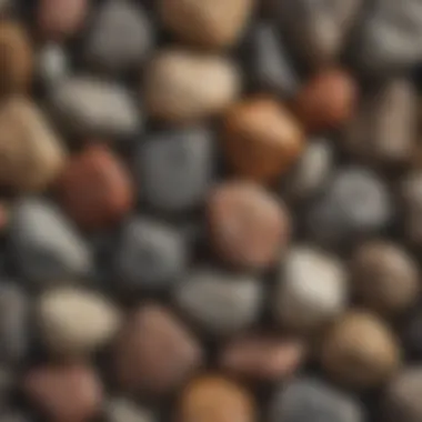 Diversity of Igneous Rocks A close-up view of various igneous rocks showcasing their texture and coloration