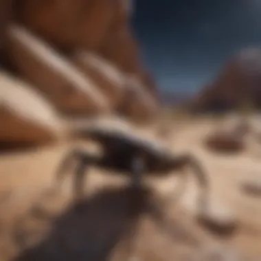 Safety Considerations in Scorpion Observation Safety measures for observing scorpions