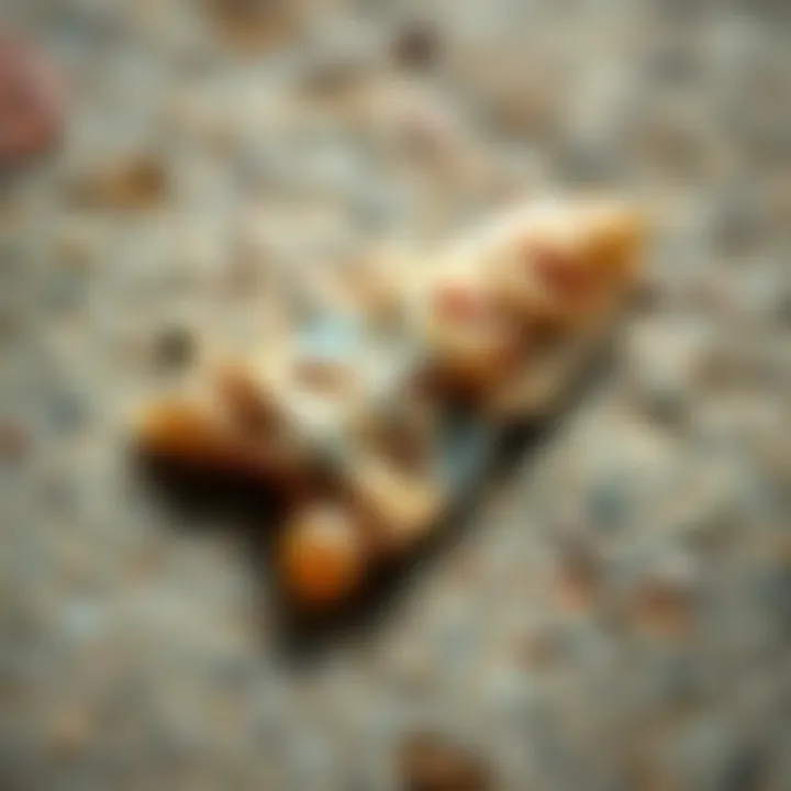 Finely Crafted Arrowhead Close-up of a finely crafted arrowhead
